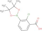 2-Chloro-3-(4,4,5,5-tetramethyl-1,3,2-dioxaborolan-2-yl)benzoic acid