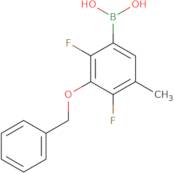 [3-(Benzyloxy)-2,4-difluoro-5-methylphenyl]boronic acid