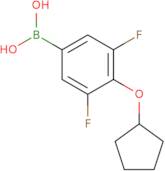 4-(Cyclopentyloxy)-3,5-difluorophenylboronic acid