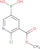 2-Chloro-3-(methoxycarbonyl)pyridine-5-boronic acid