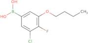 3-Butoxy-5-chloro-4-fluorophenylboronic acid