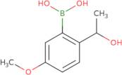 2-(1-Hydroxyethyl)-5-methoxyphenylboronic acid