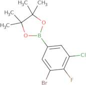 3-Bromo-5-chloro-4-fluorophenylboronic acid, pinacol ester