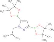 1-Isobutyl-3,5-bis(4,4,5,5-tetramethyl-1,3,2-dioxaborolan-2-yl)-1H-pyrazole