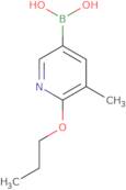 5-Methyl-6-propoxypyridine-3-boronic acid