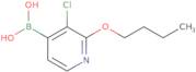 (2-Butoxy-3-chloropyridin-4-yl)boronic acid