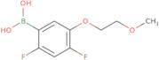 2,4-Difluoro-5-(2-methoxyethoxy)phenylboronic acid