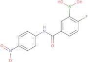 2-Fluoro-5-(4-nitrophenylcarbamoyl)benzeneboronicacid