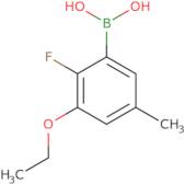 3-Ethoxy-2-fluoro-5-methylphenylboronic acid