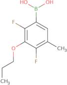 2,4-Difluoro-5-methyl-3-propoxyphenylboronic acid