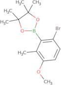 6-Bromo-3-methoxy-2-methylphenylboronic acid, pinacol ester