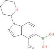1-(Tetrahydro-2H-pyran-2-yl)-4-methyl-1H-indazol-5-yl-5-boronic acid