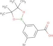 3-Bromo-5-carboxyphenylboronic acid, pinacol ester