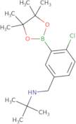 5-(N-t-Butylaminomethyl)-2-chlorophenylboronic acid, pinacol ester