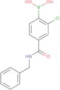 [4-(Benzylcarbamoyl)-2-chlorophenyl]boronic acid