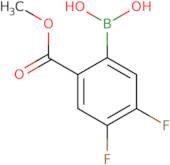 4,5-Difluoro-2-(methoxycarbonyl)phenylboronic acid