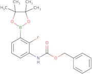 3-(Cbz-Amino)-2-fluorophenylboronic acid, pinacol ester