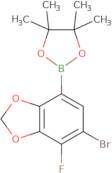 5-Bromo-4-fluoro-2,3-methylenedioxyphenylboronic acid, pinacol ester