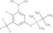 5-(t-Butyldimethylsilyloxy)-2-fluoro-3-(trifluoromethyl)phenylboronic acid