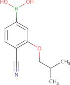 4-Cyano-3-isobutoxyphenylboronic acid