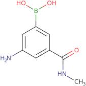 3-Amino-5-(methylcarbamoyl)phenylboronic acid