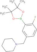 2-Fluoro-5-(piperidinomethyl)phenylboronic acid, pinacol ester