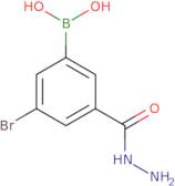 3-Bromo-5-(hydrazinecarbonyl)phenylboronic acid