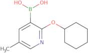 2-Cyclohexyloxy-5-methylpyridine-3-boronic acid