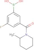 3-Fluoro-5-(2-methyl-1-piperidinylcarbonyl)benzeneboronic acid