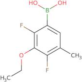 3-Ethoxy-2,4-difluoro-5-methylphenylboronic acid