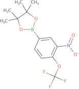 3-Nitro-4-(trifluoromethoxy)phenylboronic acid, pinacol ester