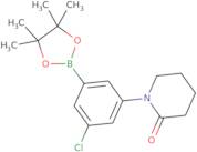 3-Chloro-5-(2-piperidon-1-yl)phenylboronic acid, pinacol ester