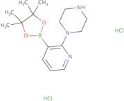 2-Piperazinopyridine-3-boronic acid, pinacol ester, DiHCl