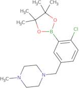5-(4-Methylpiperazinomethyl)-2-chlorophenylboronic acid, pinacol ester