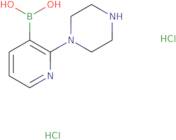 2-Piperazinopyridine-3-boronic acid DiHCl
