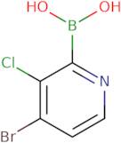 4-Bromo-3-chloropyridine-2-boronic acid