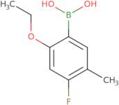 2-Ethoxy-4-fluoro-5-methylphenylboronic acid