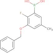 3-(Benzyloxy)-2-fluoro-5-methylphenylboronic acid