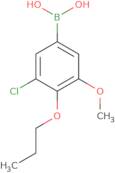 3-Chloro-5-methoxy-4-propoxyphenylboronic acid