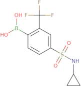 4-(Cyclopropylsulfamoyl)-2-(trifluoromethyl)phenylboronic acid