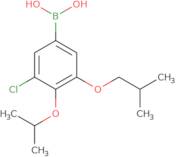 3-Chloro-4-isopropoxy-5-isobutoxyphenylboronic acid