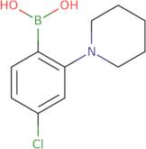 4-Chloro-2-piperidinophenylboronic acid