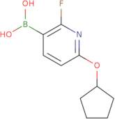 6-(Cyclopentyloxy)-2-fluoropyridine-3-boronic acid