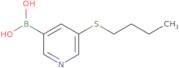 5-(Butylthio)pyridine-3-boronic acid