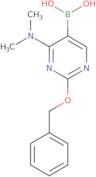 2-(Benzyloxy)-4-(dimethylamino)pyrimidine-5-boronic acid