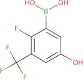 2-Fluoro-5-hydroxy-3-(trifluoromethyl)phenylboronic acid