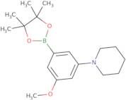 3-Methoxy-5-piperidinophenylboronic acid, pinacol ester