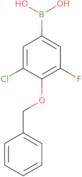 4-Benzyloxy-3-chloro-5-fluorobenzeneboronic acid