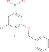 [3-(Benzyloxy)-5-chloro-4-fluorophenyl]boronic acid