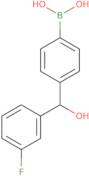 4-[(3-Fluorophenyl)(hydroxy)methyl]phenylboronic acid